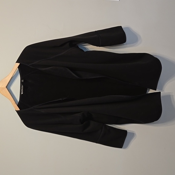 Athleta Women Cozy Karma Wrap oversized Open Toe Cardigan sweater sz M - Picture 2 of 9